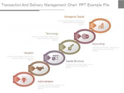 Transaction And Delivery Management Chart Ppt Example File