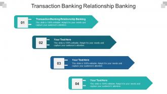 Transaction banking relationship banking ppt powerpoint presentation gallery icons cpb