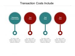 Transaction costs include ppt powerpoint presentation backgrounds cpb
