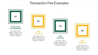 Transaction Fee Examples Ppt Powerpoint Presentation Layouts Ideas Cpb
