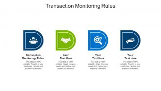 Transaction monitoring rules ppt powerpoint presentation ideas deck cpb