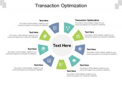 Transaction optimization ppt powerpoint presentation portfolio graphics design cpb