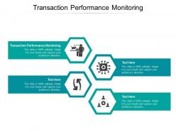 Transaction performance monitoring ppt powerpoint presentation portfolio aids cpb