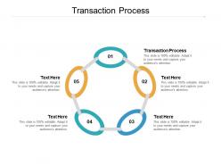 Transaction process ppt powerpoint presentation portfolio images cpb