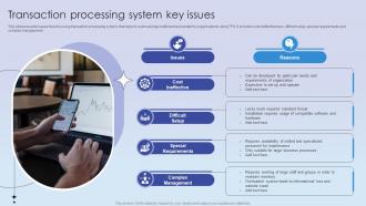 Transaction Processing System Key Issues