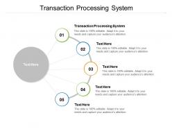 Transaction processing system ppt powerpoint presentation slides portrait cpb