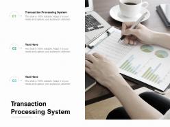 Transaction Processing System Ppt Powerpoint Presentation Summary ...