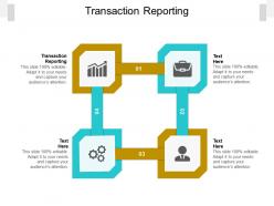 Transaction reporting ppt powerpoint presentation influencers cpb