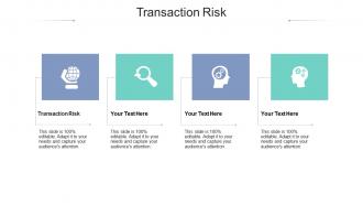 Transaction risk ppt powerpoint presentation show background designs cpb