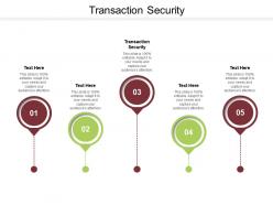 Transaction security ppt powerpoint presentation icon styles cpb