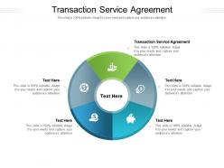 Transaction service agreement ppt powerpoint presentation portfolio slides
