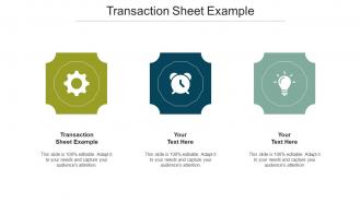 Transaction Sheet Example Ppt Powerpoint Presentation Gallery Layout Ideas Cpb