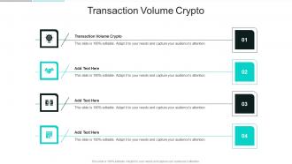 Transaction Volume Crypto In Powerpoint And Google Slides Cpb