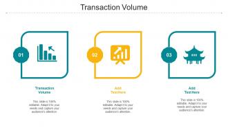 Transaction Volume Ppt Powerpoint Presentation Show Images Cpb