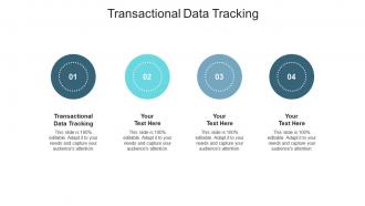 Transactional data tracking ppt powerpoint presentation model aids cpb