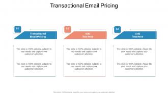 Transactional Email Pricing In Powerpoint And Google Slides Cpb