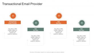 Transactional Email Provider In Powerpoint And Google Slides Cpb