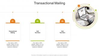 Transactional Mailing In Powerpoint And Google Slides Cpb