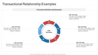 Transactional Relationship Examples In Powerpoint And Google Slides Cpb