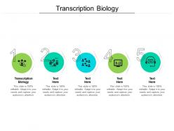 Transcription biology ppt powerpoint presentation inspiration template cpb
