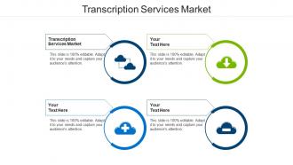 Transcription services market ppt powerpoint presentation icon information cpb