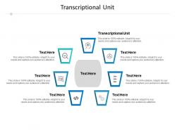 Transcriptional unit ppt powerpoint presentation styles graphics cpb