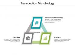 Transduction microbiology ppt powerpoint presentation layouts summary cpb