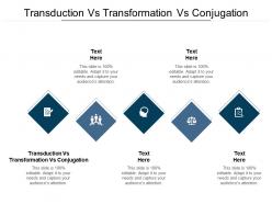 Transduction vs transformation vs conjugation ppt powerpoint presentation model cpb