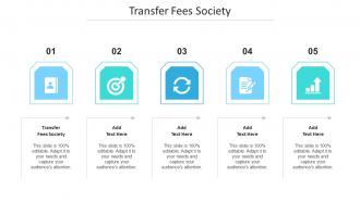 Transfer Fees Society Ppt Powerpoint Presentation Gallery Brochure Cpb
