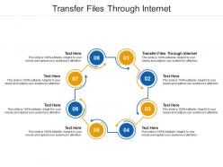 Transfer files through internet ppt powerpoint presentation icon guide cpb