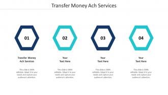 Transfer Money Ach Services Ppt Powerpoint Presentation Model Skills Cpb