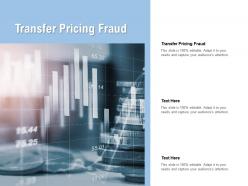 Transfer pricing fraud ppt powerpoint presentation portfolio outfit cpb