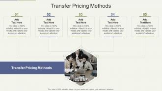 Transfer Pricing Methods In Powerpoint And Google Slides Cpb
