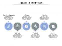 Transfer pricing system ppt powerpoint presentation infographics slide cpb
