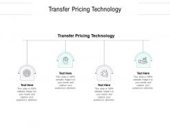 Transfer pricing technology ppt powerpoint presentation professional picture cpb