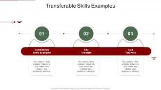 Transferable Skills Examples In Powerpoint And Google Slides Cpb