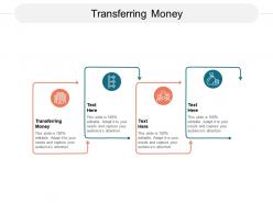 Transferring money ppt powerpoint presentation portfolio topics cpb
