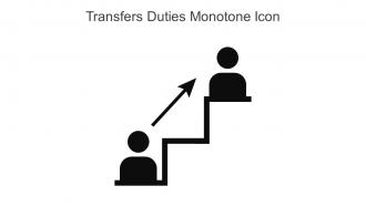 Transfers Duties Monotone Icon In Powerpoint Pptx Png And Editable Eps Format