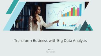 Transform Business With Big Data Analysis PPT Mockup AT