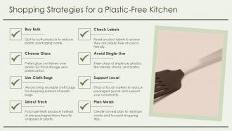 Transform Your Home With A Plastic Free Kitchen Guide PPT Slides ST AI Impactful Attractive
