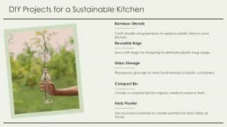 Transform Your Home With A Plastic Free Kitchen Guide PPT Slides ST AI Researched Attractive