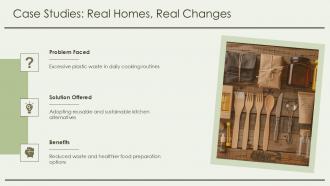 Transform Your Home With A Plastic Free Kitchen Guide PPT Slides ST AI Visual Attractive