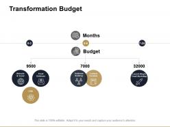 Transformation Budget Ppt Powerpoint Presentation File Infographics