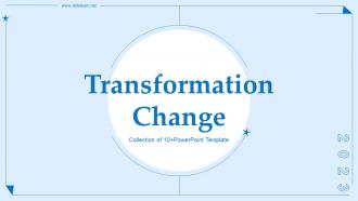 Transformation Change PowerPoint PPT Template Bundles