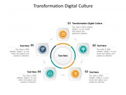Transformation digital culture ppt powerpoint presentation information cpb
