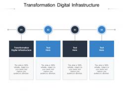 Transformation digital infrastructure ppt powerpoint presentation ideas examples cpb