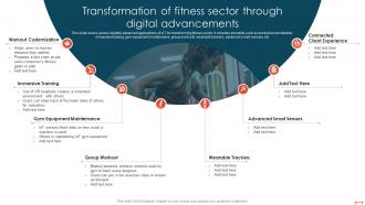 Transformation Of Fitness Sector Through Digital Advancements