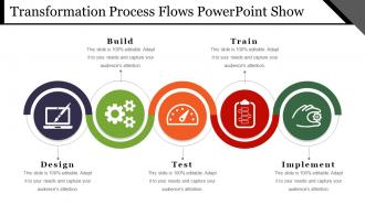 Transformation process flows powerpoint show