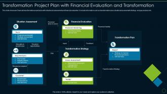 Transformation project plan accounting and financial transformation toolkit