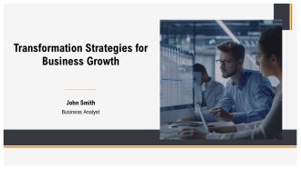 Transformation Strategies For Business Growth PPT Graphics AT